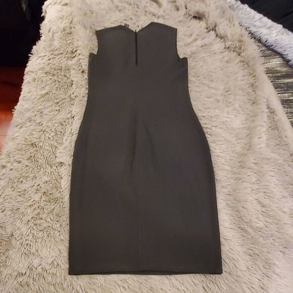 Stunning charcoal gray Vince midi dress size S - Picture 6 of 8